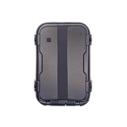 Zenit Black Wallet Back View