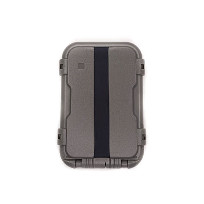 Zenit Gray Wallet Back View