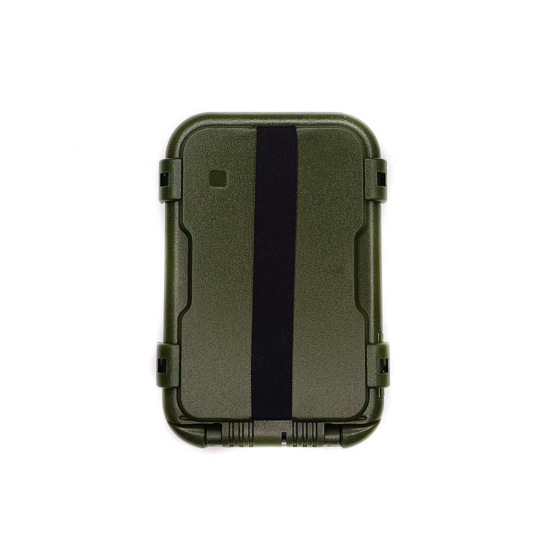 Zenit Olive Green Wallet Back View