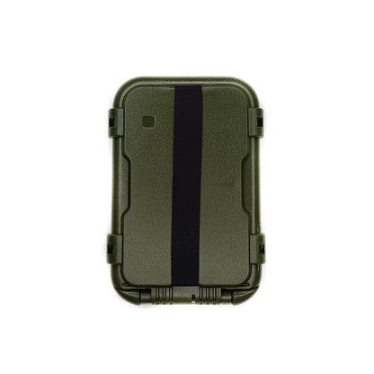 Zenit Olive Green Wallet Back View